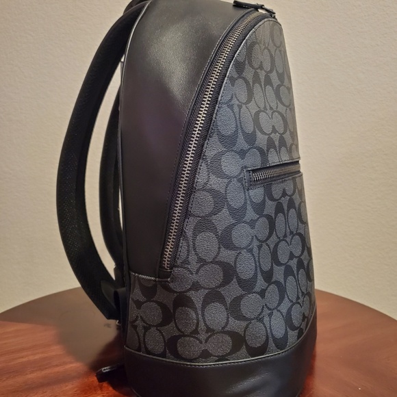 Coach Bags Coach West Slim Backpack In Signature Canvas Poshmark